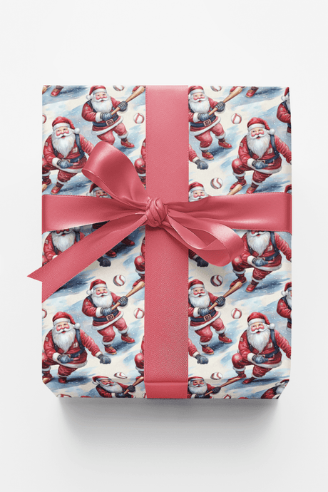 Festive Fielding - London Penny Gift Wrap