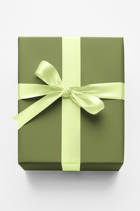 Natural Olive - London Penny Gift Wrap