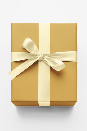 Muted Mustard - London Penny Gift Wrap