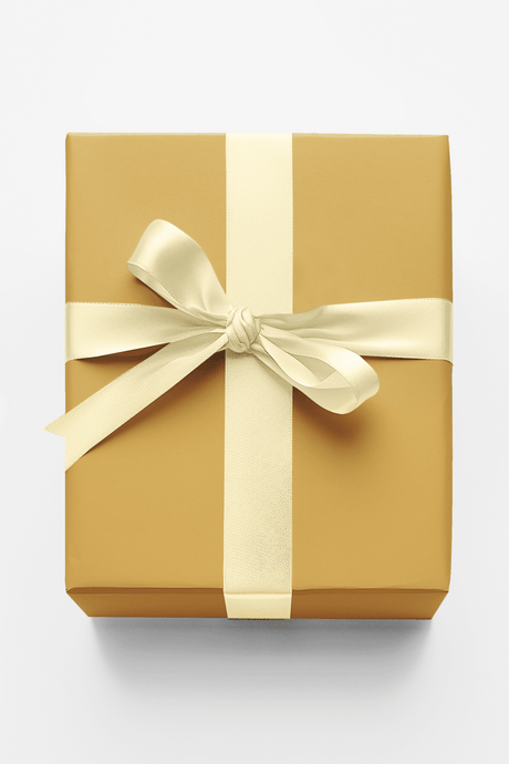 Muted Mustard - London Penny Gift Wrap
