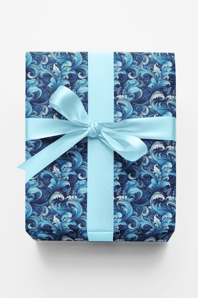 Baroque Tide - London Penny Gift Wrap