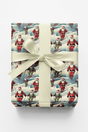 North Pole Downhill - London Penny Gift Wrap
