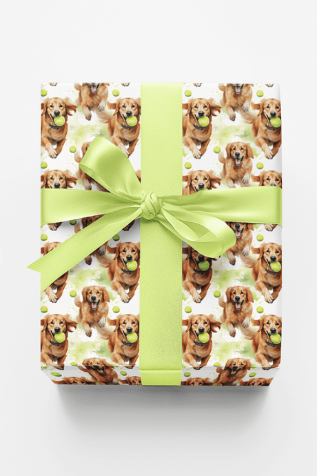 Golden Playtime - London Penny Gift Wrap
