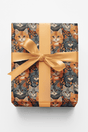 Tiny Tabby Cat Tumbles - London Penny Gift Wrap