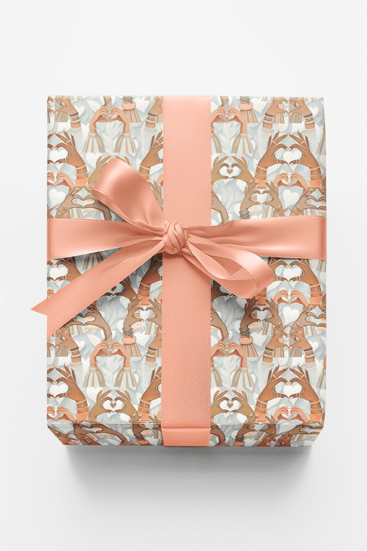 Heart Hands - London Penny Gift Wrap