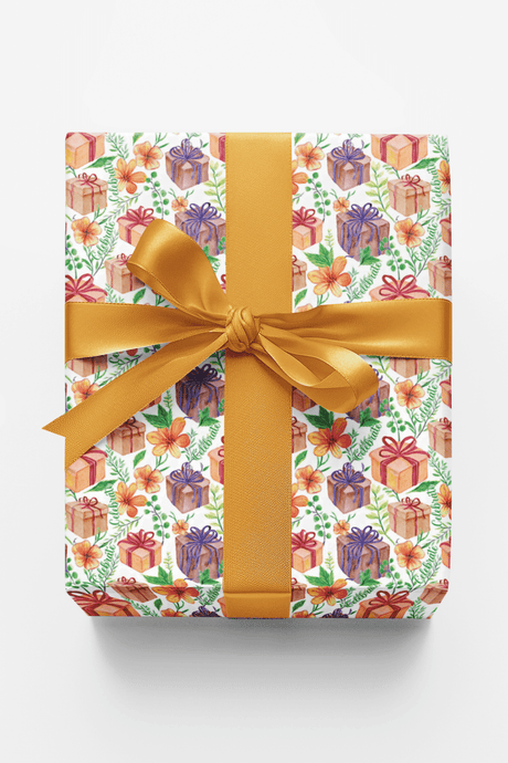 Blooms & Celebration - London Penny Gift Wrap