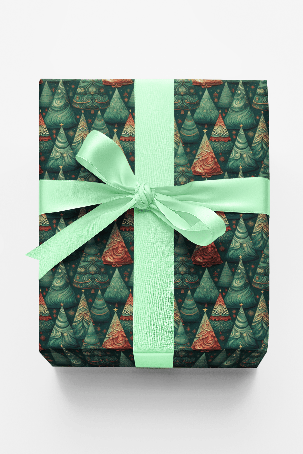 Festive Fir Fiesta - London Penny Gift Wrap
