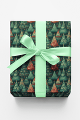 Festive Fir Fiesta - London Penny Gift Wrap