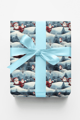 Snowball Blitz - London Penny Gift Wrap
