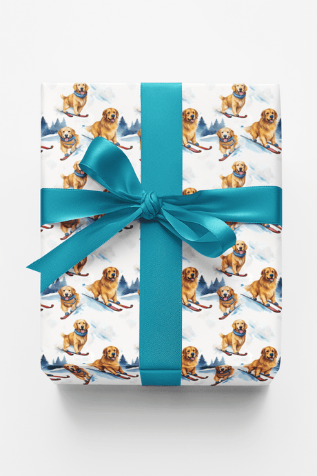 Golden Glide - London Penny Gift Wrap