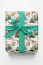 Golden on the Slopes - London Penny Gift Wrap