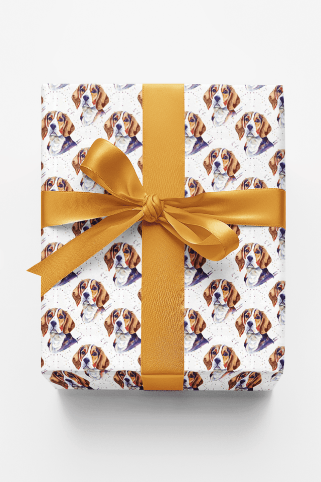Beagle Bounce - London Penny Gift Wrap
