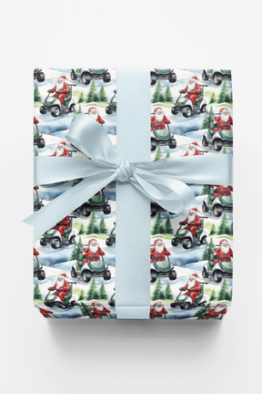 Snow on the Fairway - London Penny Gift Wrap