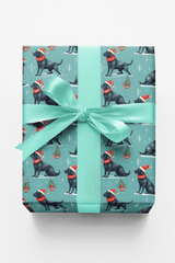 Howliday Retriever Cheer - London Penny Gift Wrap