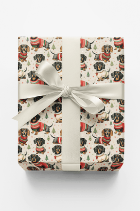 Dashing Dachshunds - London Penny Gift Wrap