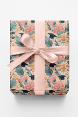 Flowered Milestones - London Penny Gift Wrap