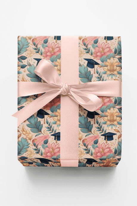 Flowered Milestones - London Penny Gift Wrap