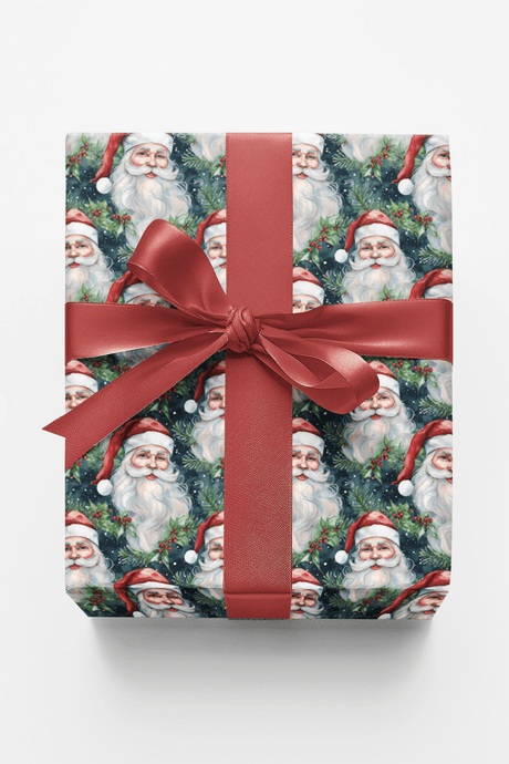 Simply Santa - London Penny Gift Wrap