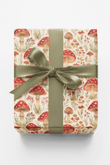 Mushroom Meadow - London Penny Gift Wrap