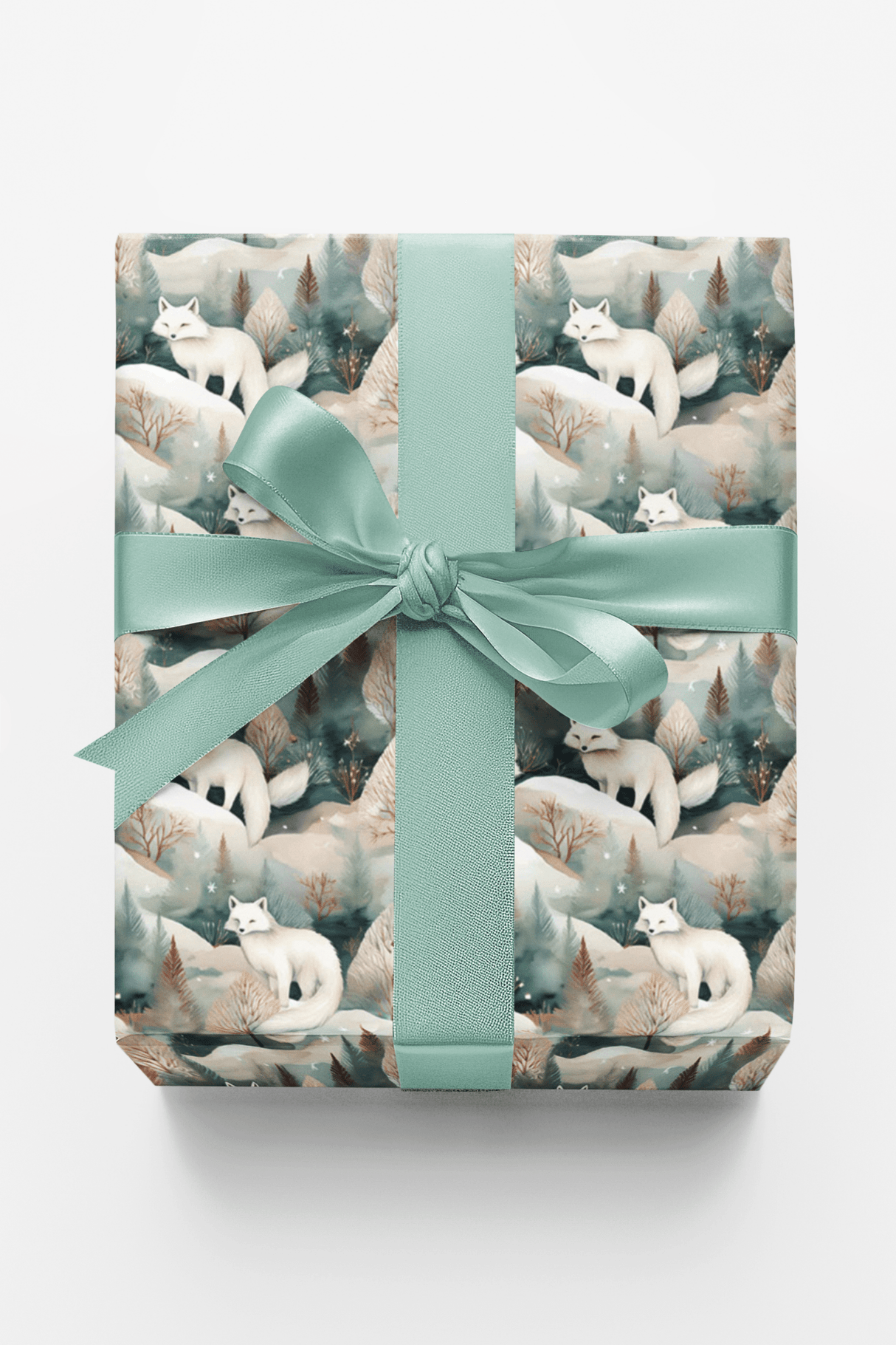 Northlight Fox - London Penny Gift Wrap