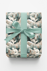 Northlight Fox - London Penny Gift Wrap