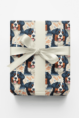 Bernese in the Breeze - London Penny Gift Wrap