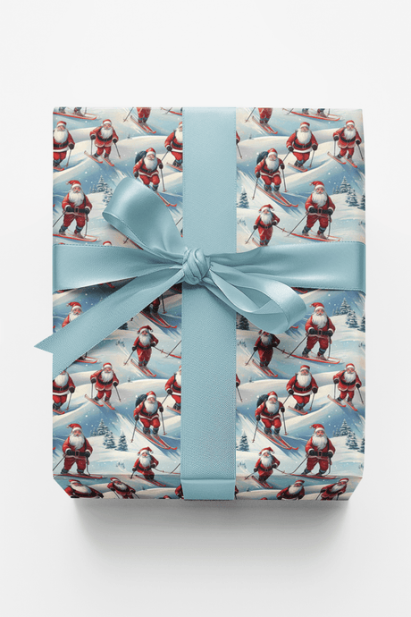 Ho-Ho-Snow Glide - London Penny Gift Wrap