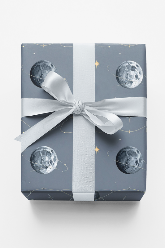 Orbiting Moonlight Wrapping Paper