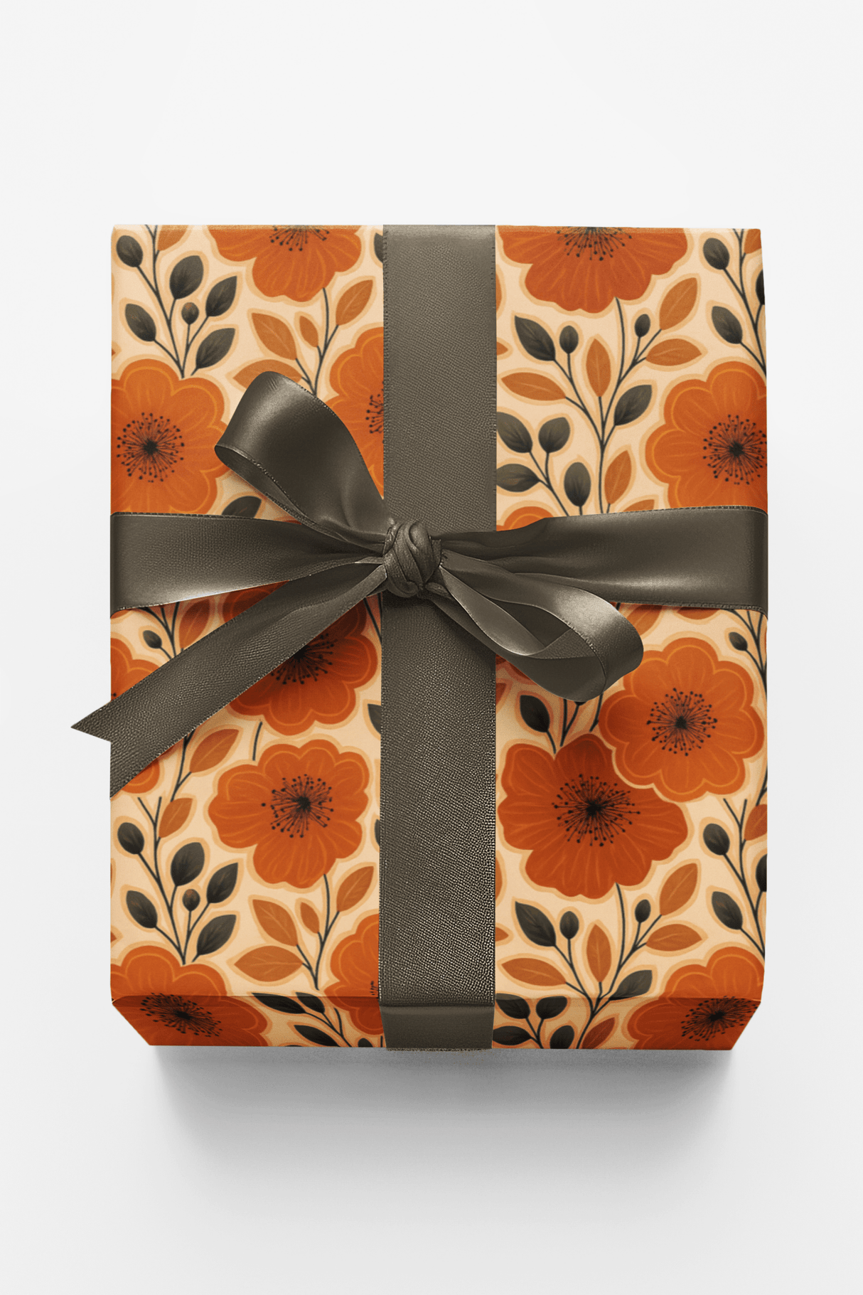 Amber Petal Radiance - London Penny Gift Wrap