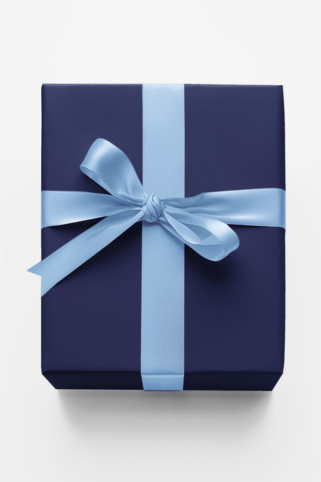 Crystal Sky Ribbon - London Penny Gift Wrap