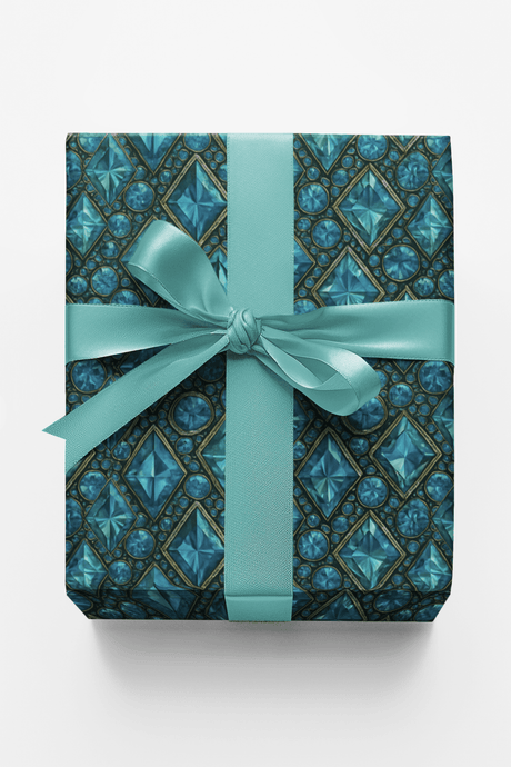Opulent Jewels - London Penny Gift Wrap