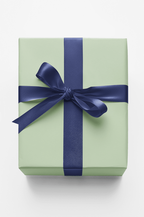 Midnight Tide Ribbon - London Penny Gift Wrap