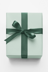 Evergreen Luxe Ribbon - London Penny Gift Wrap