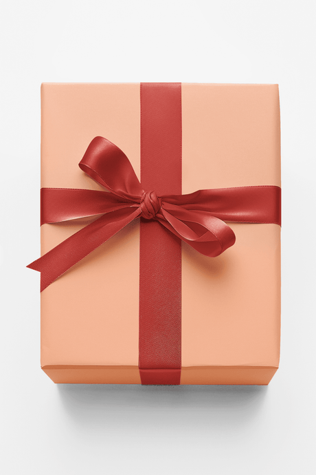 Crimson Flare Ribbon - London Penny Gift Wrap