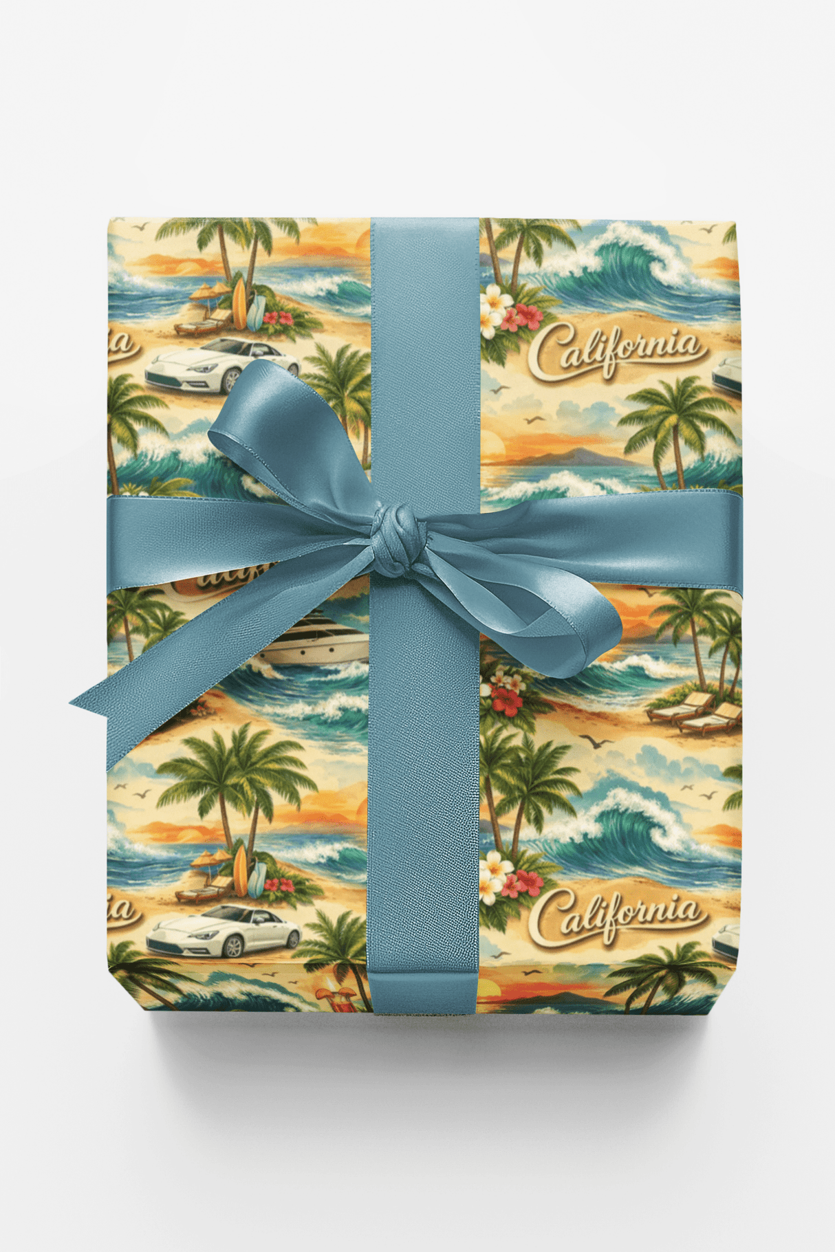 California Golden Coast - London Penny Gift Wrap