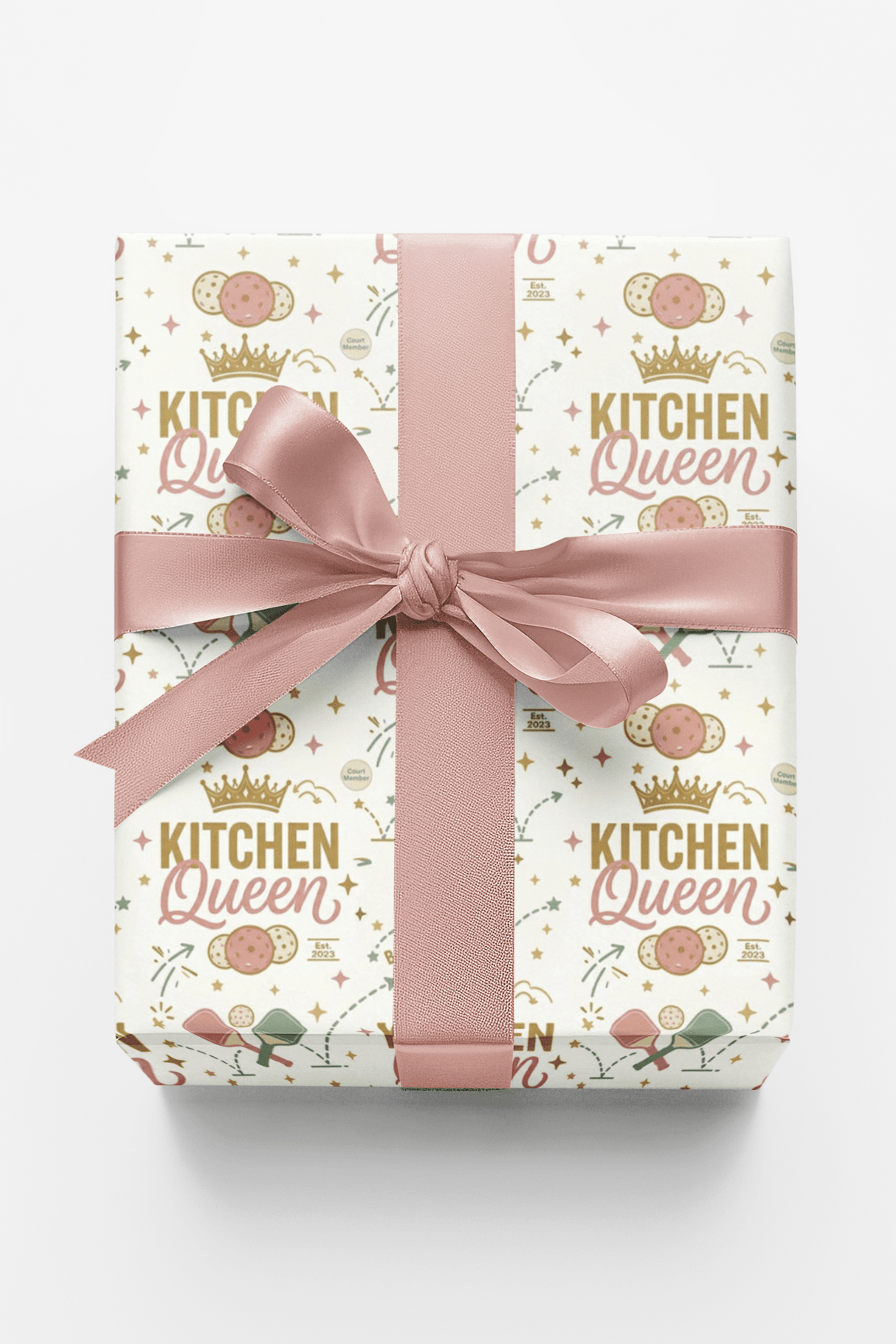 Kitchen Queen Wrapping Paper - London Penny Gift Wrap