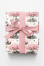 Spring Cherry Blossom Festival (Maine Coon) Wrapping Paper - London Penny Gift Wrap