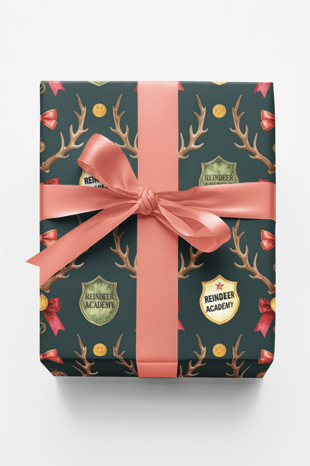 LIMITED TIME | Rudolph's Academy Archive Wrapping Paper - London Penny Gift Wrap