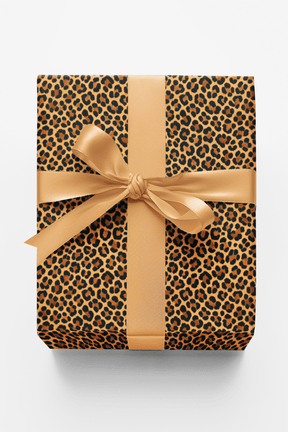 Leopard Luxe - London Penny Gift Wrap