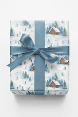 Snowfall Chalet - London Penny Gift Wrap