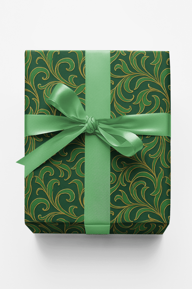 Verdant Vines Elegance - London Penny Gift Wrap