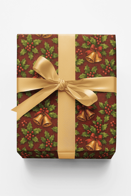 Holiday Bell Choir - London Penny Gift Wrap
