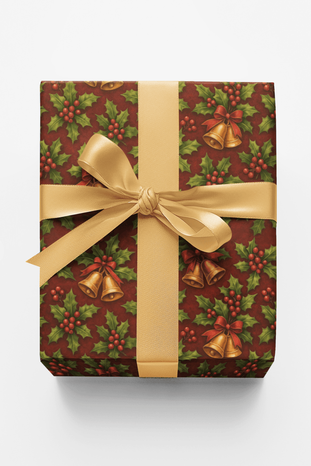 Holiday Bell Choir - London Penny Gift Wrap