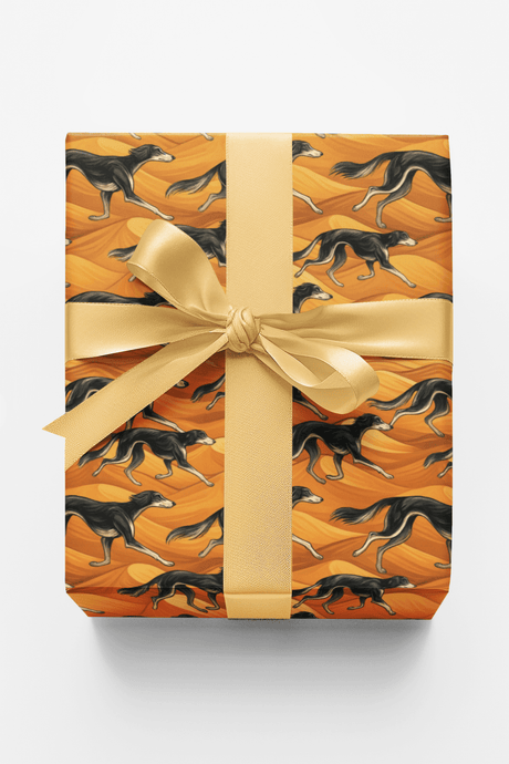 Saluki Sands - London Penny Gift Wrap