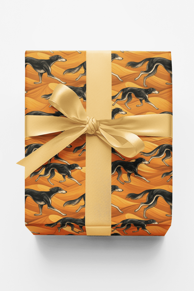 Saluki Sands - London Penny Gift Wrap