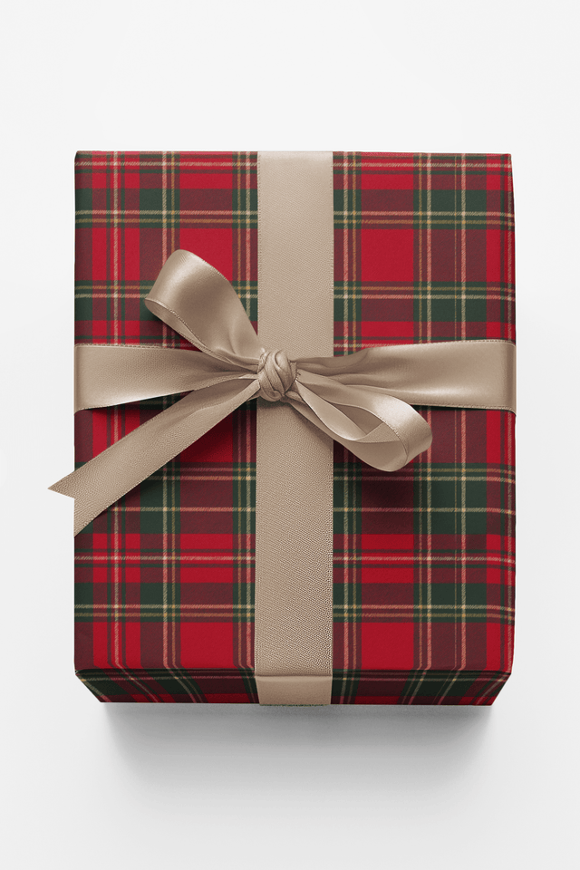 Plaid Hearthside Tartan - London Penny Gift Wrap