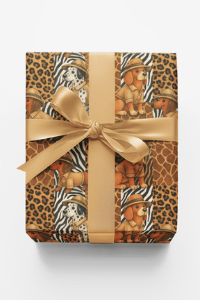 Safari Snouts - London Penny Gift Wrap