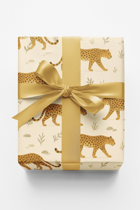 Safari Stroll: Leopard - London Penny Gift Wrap