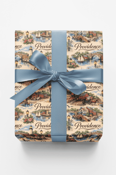 Providence Harbor Brick - London Penny Gift Wrap