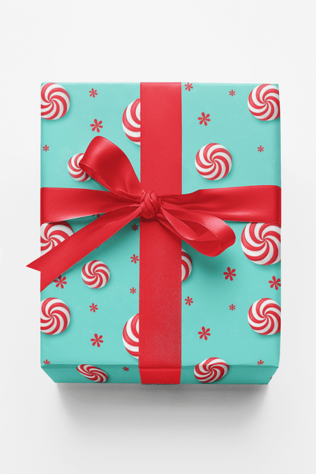 Peppermint Twist - London Penny Gift Wrap